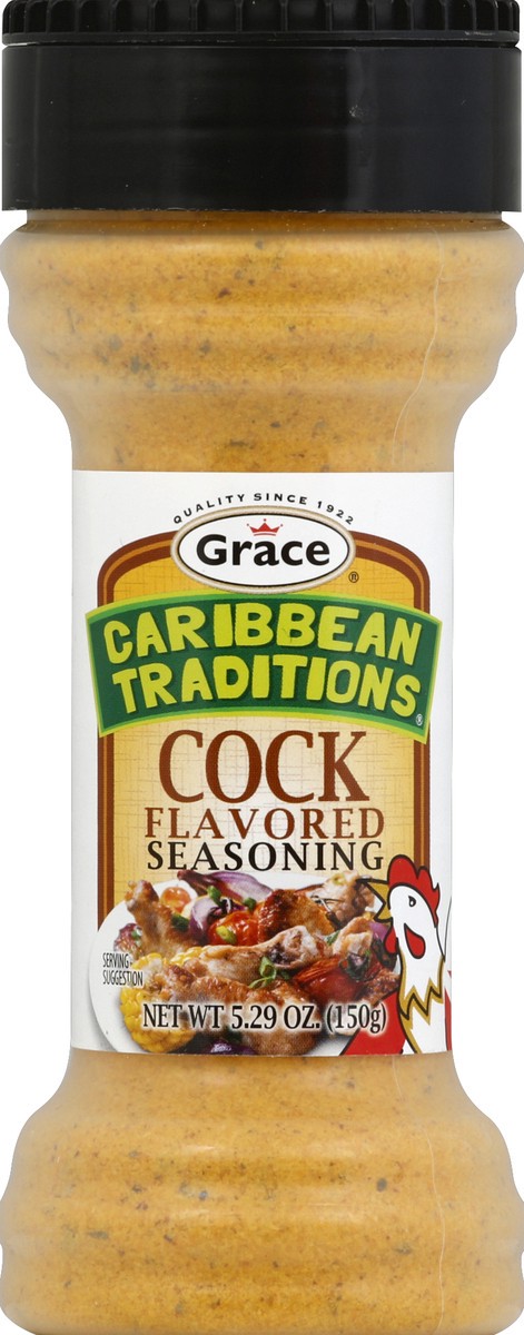 slide 2 of 2, Grace Caribbean Traditions Cock Flavored Seasoning 5.29 oz, 5.29 oz