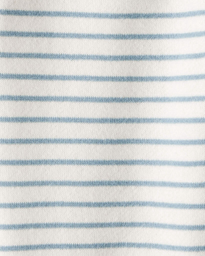 slide 3 of 3, Carter's Baby Boy Stripe Fleece Pants - Blue Multi NB, 1 ct