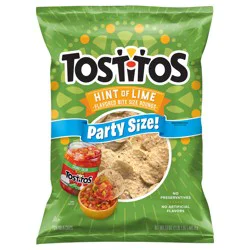 Tostitos Tortilla Chips Hint of Lime Flavored 17 Oz