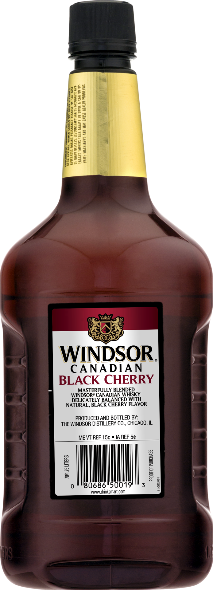 slide 3 of 3, Windsor Canadian Windsor Black Cherry, 1.75 liter