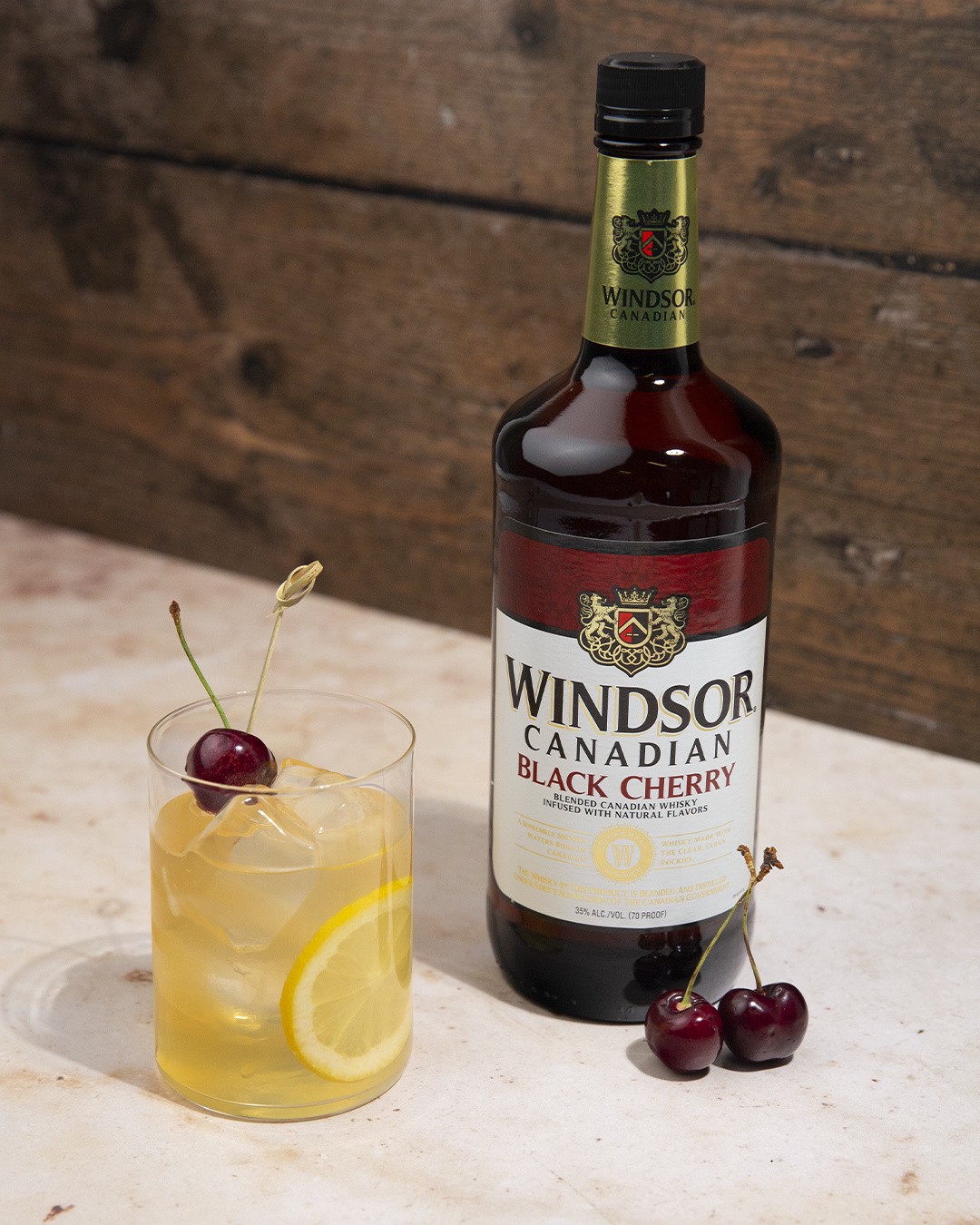 slide 2 of 3, Windsor Canadian Windsor Black Cherry, 1.75 liter