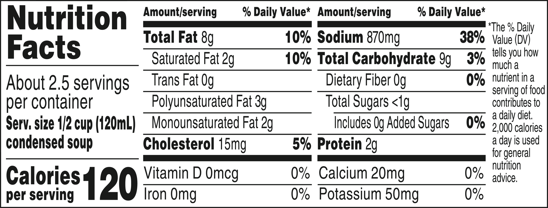 slide 2 of 5, Campbell's Condensed Cream of Chicken Soup, 10.5 oz Can, 10.5 oz