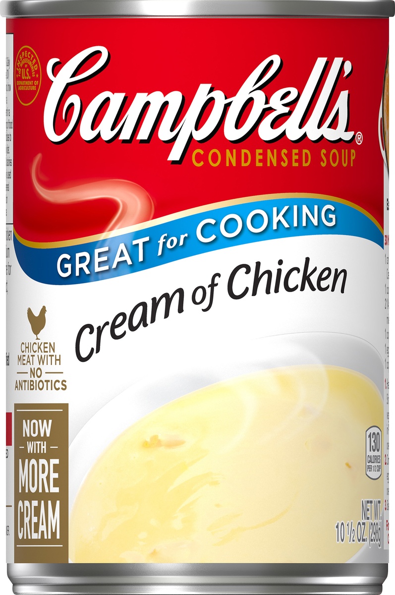 slide 9 of 10, Campbell's Condensed Cream of Chicken Soup, 10.5 oz