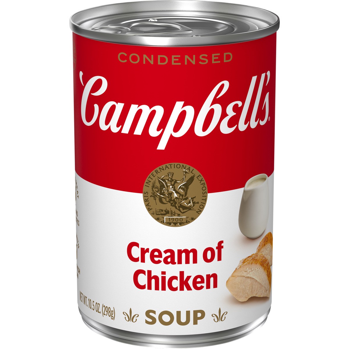 slide 1 of 5, Campbell's Condensed Cream of Chicken Soup, 10.5 oz, 10.5 oz