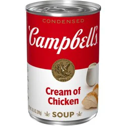 Campbell's Condensed Cream of Chicken Soup, 10.5 oz Can