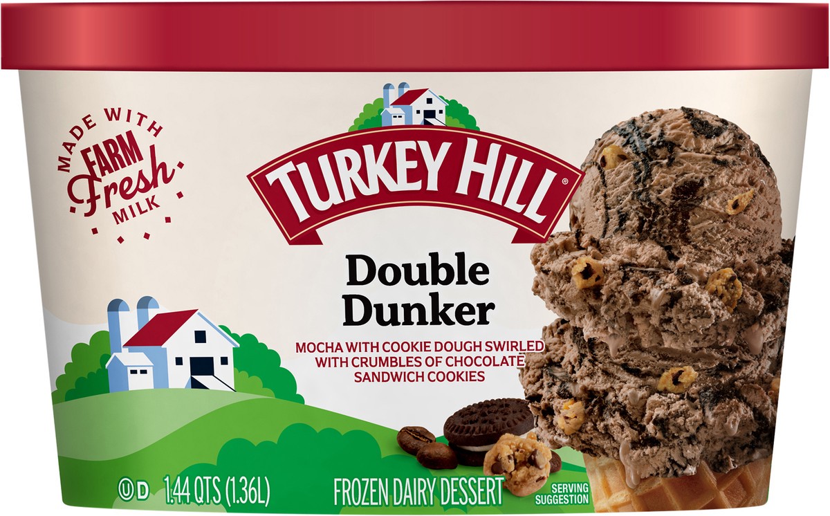 slide 2 of 2, Turkey Hill Double Dunker, 1.44 qt