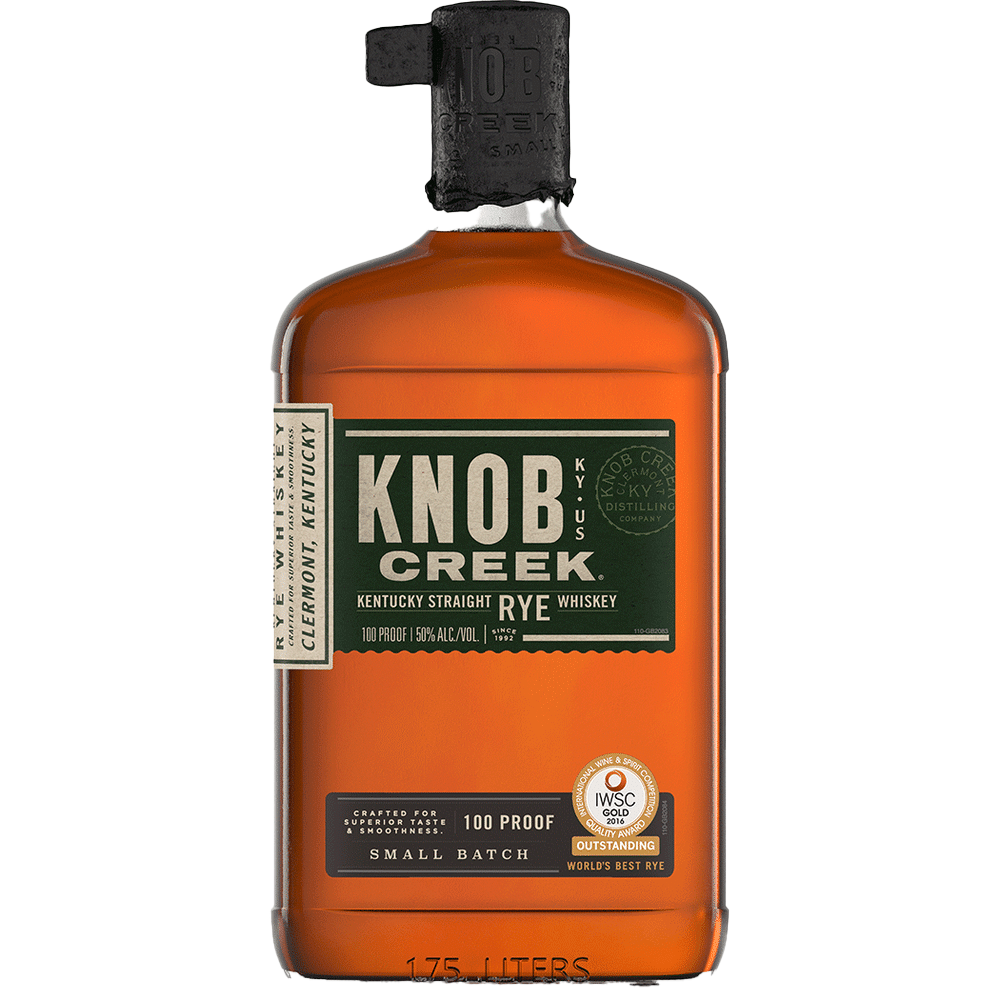 slide 1 of 1, Knob Creek Rye, 1.75 liter