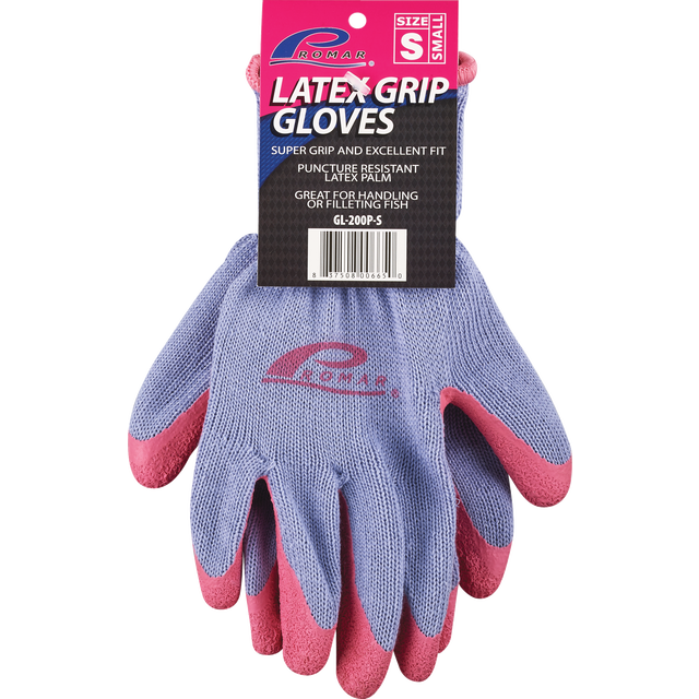 slide 1 of 1, Promar Gl-200P-Small Latex Pink Gloves, 1 ct