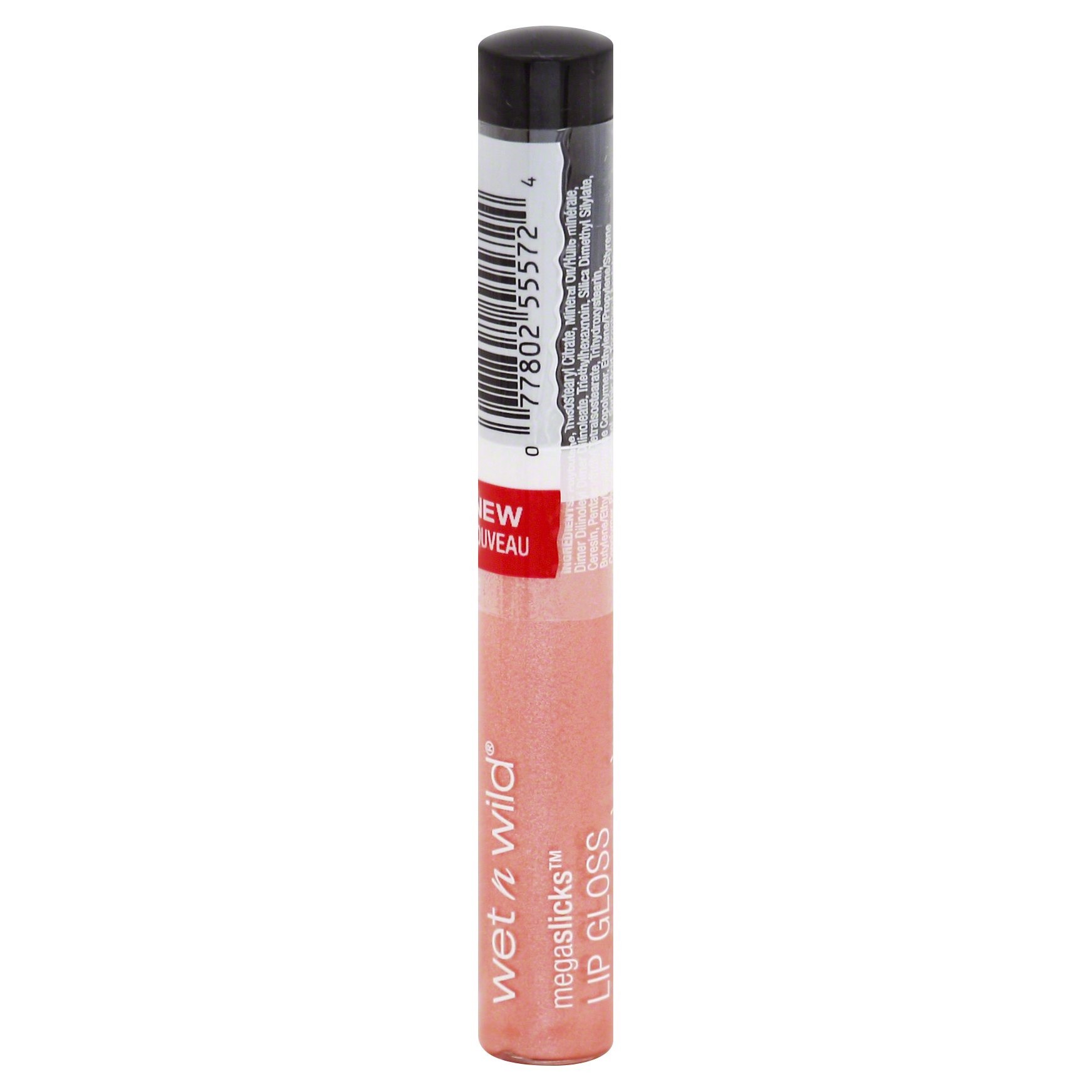 slide 1 of 4, wet n wild Megaslicks Cherish Lip Gloss, 0.19 oz