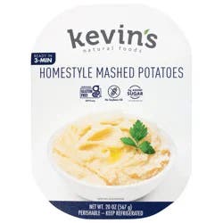 Kevin's Natural Foods Homestyle Mashed Potatoes 20 oz
