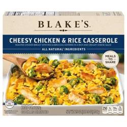 Blake's Cheesy Chicken and Rice Casserole Meals to Share, Frozen Meal, 25 oz.