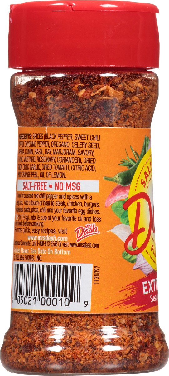 slide 9 of 12, Dash Extra Spicy Salt-Free Seasoning Blend 2.5 oz. Shaker, 2.5 oz