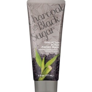 slide 1 of 1, CVS Health Charcoal And Black Sugar Dual Action Scrub Facial Mask, 6 oz