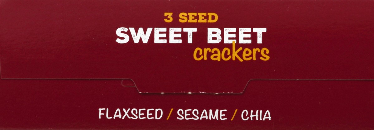 slide 10 of 12, RW Garcia 3 Seed Sweet Beet Crackers 6.5 oz, 6.5 oz