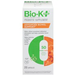 Bio-K+ Advanced Bowel Support 20 Capsules