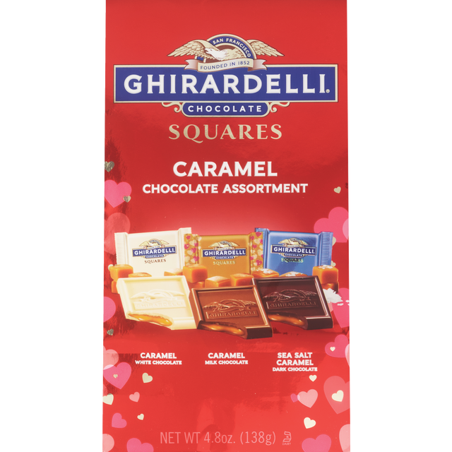slide 1 of 1, Ghirardelli, Valentine Assorted Chocolate Bag, 4.8 Oz, 4.8 oz