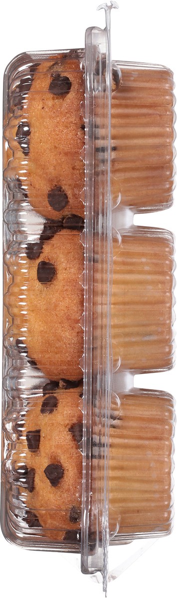 slide 11 of 12, First Street Fs Chocolate Chip Mini Muffin, 10.5 oz