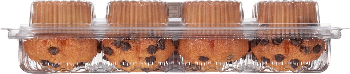 slide 3 of 12, First Street Fs Chocolate Chip Mini Muffin, 10.5 oz