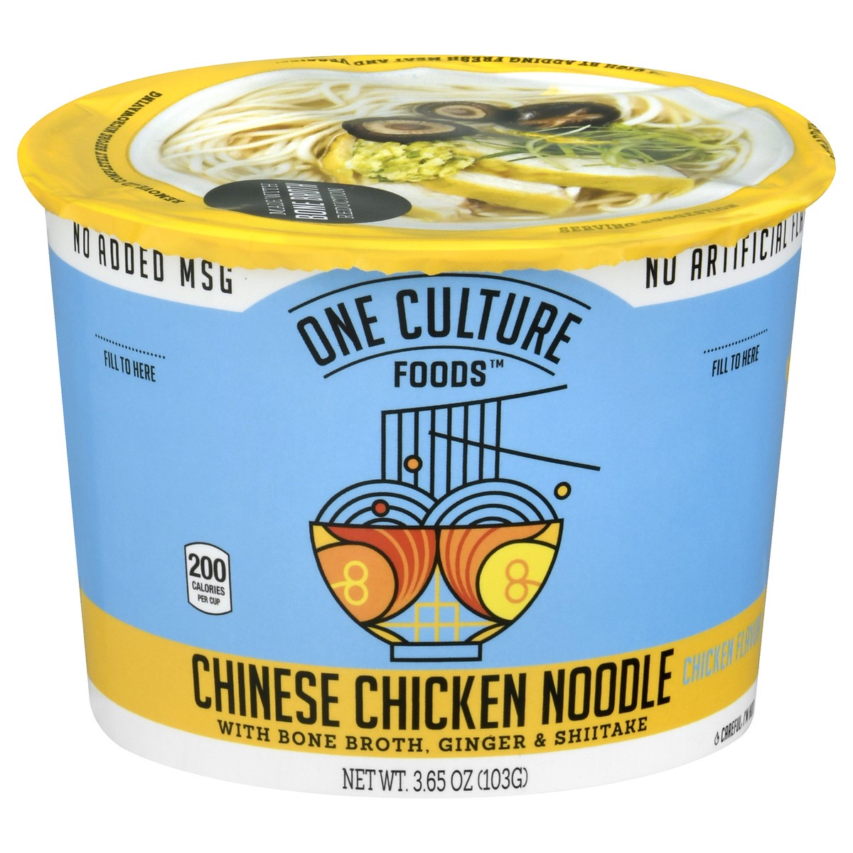 slide 11 of 13, One Culture Foods Chinese Chicken Noodle 3.65 oz, 3.65 oz