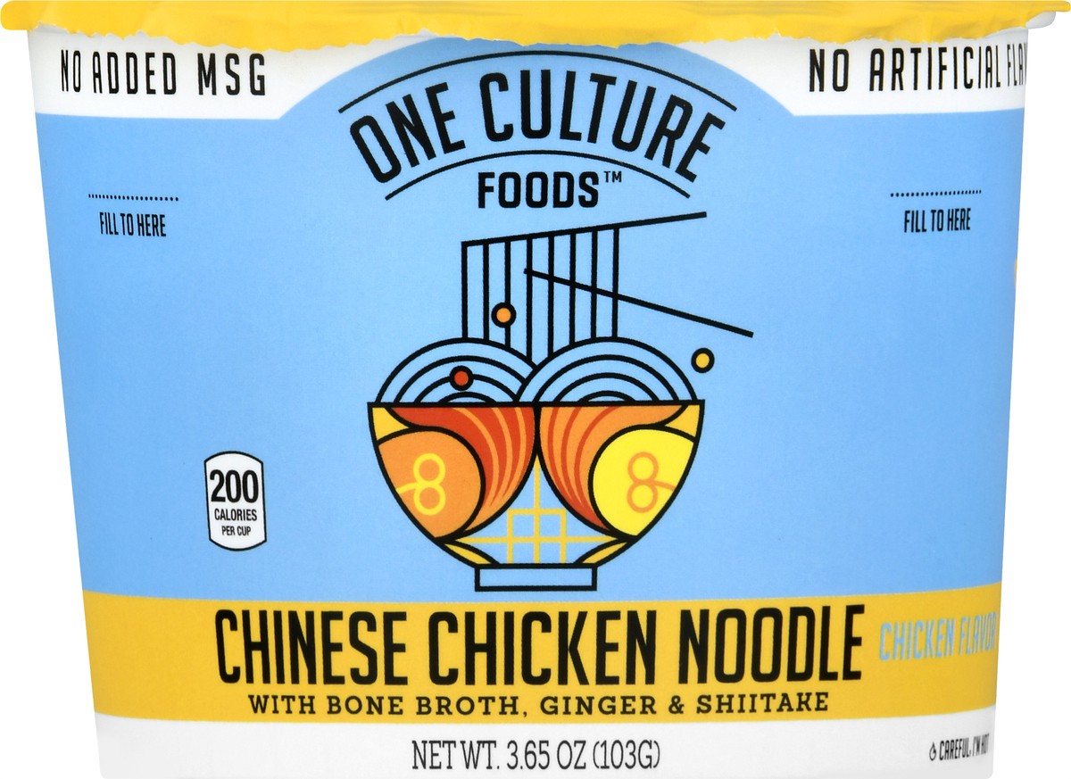 slide 8 of 13, One Culture Foods Chinese Chicken Noodle 3.65 oz, 3.65 oz