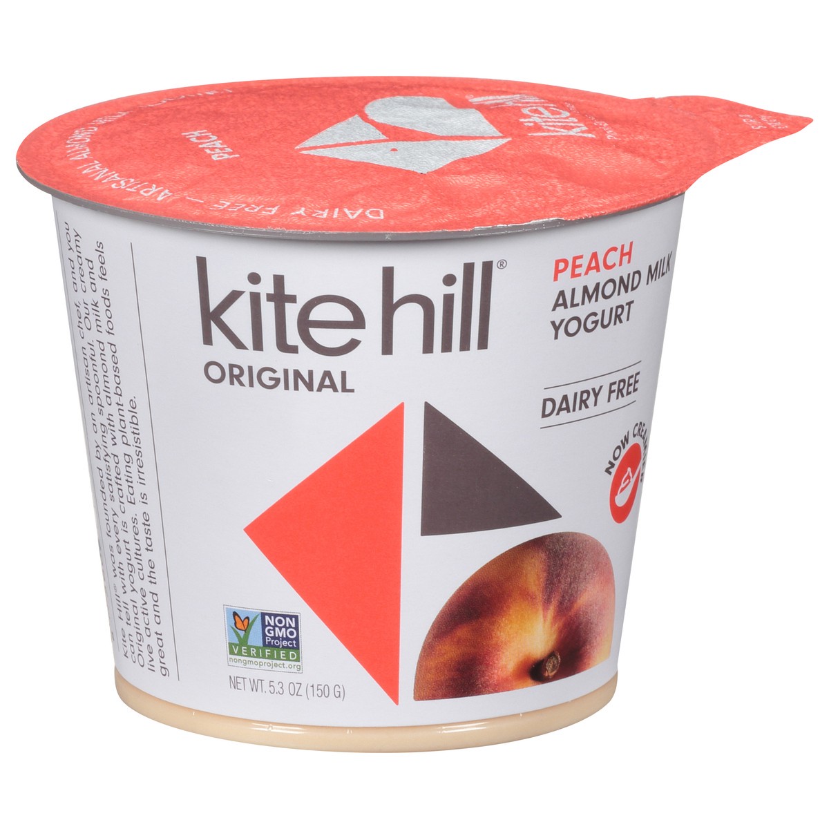 slide 3 of 9, Kite Hill Caramel Artisan Almond Milk Yogurt, 5.3 oz