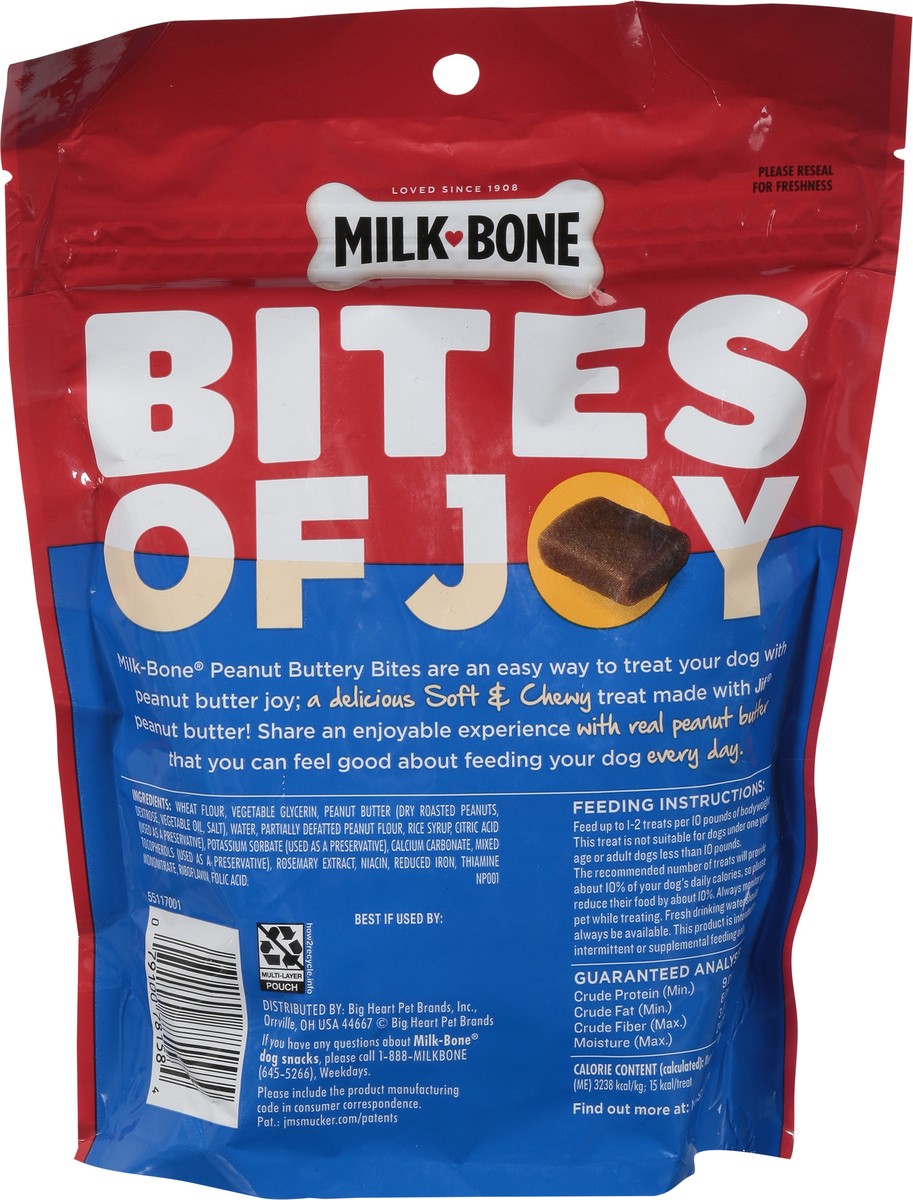 slide 2 of 16, Milkbone Jif Peanut Buttery Soft & Chewy Bites 11.8 Ounce, 11.8 oz