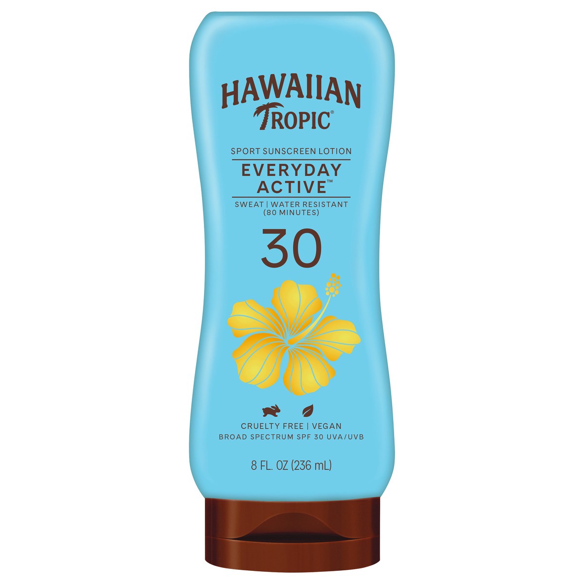 slide 1 of 22, Hawaiian Tropic Spf 30 Island Sport Lotion, 8 fl oz