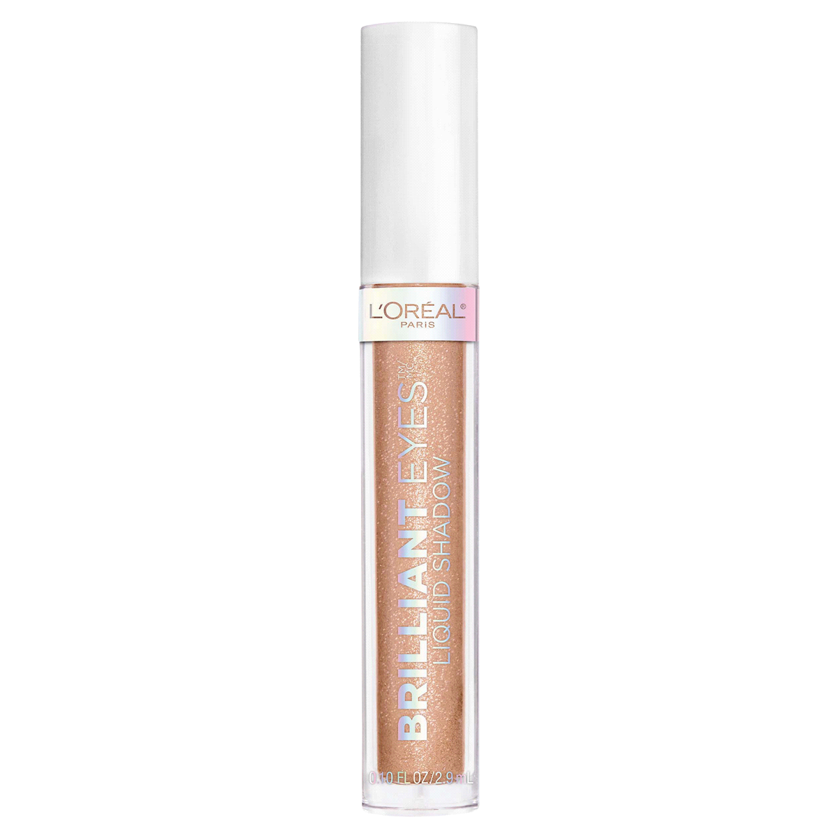 slide 1 of 1, L'Oréal Brilliant Eyes Shimmer Liquid Eyeshadow Makeup - Amber Sparkle, 0.1 oz