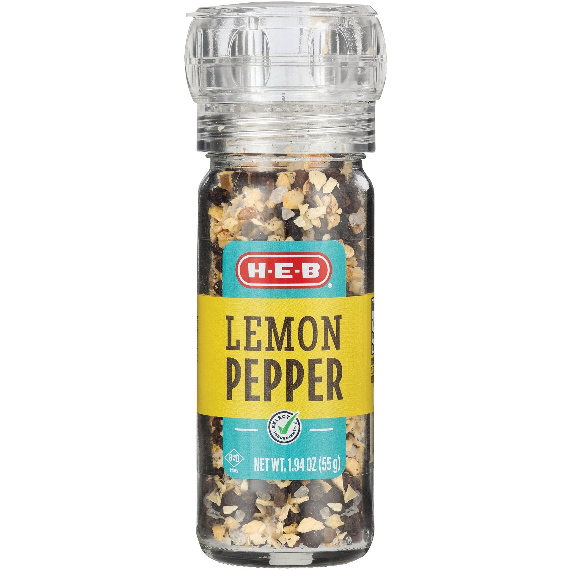 slide 1 of 1, H-B Lemon Pepper With Grinder - 1.94 oz, 1.94 oz