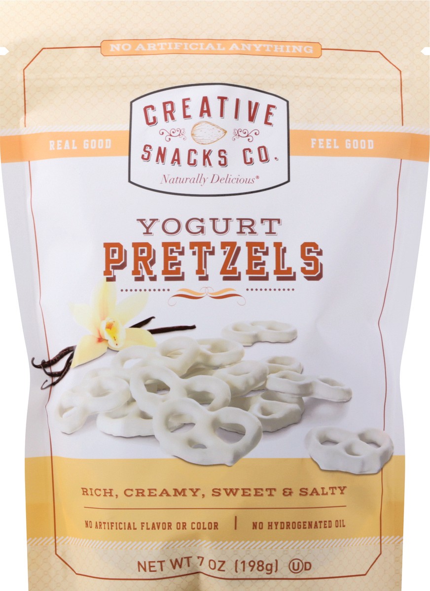 slide 5 of 9, Creative Snacks Yogurt Pretzels 7 oz, 7 oz