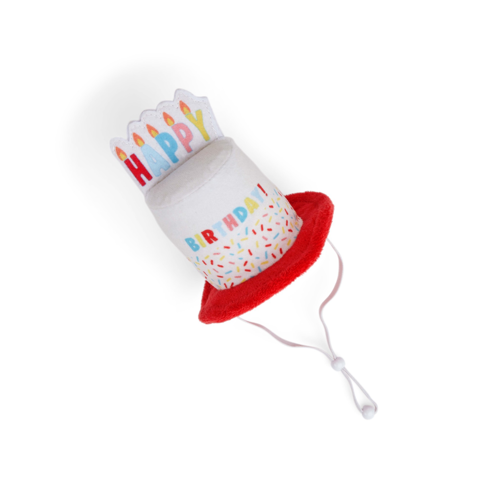 slide 1 of 1, YOULY Birthday Cake Dog Hat, Small/Medium, Sm-Med