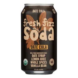 Fresh Fizz Organic Soda Fresh Fizz/Soda Date Cola Org