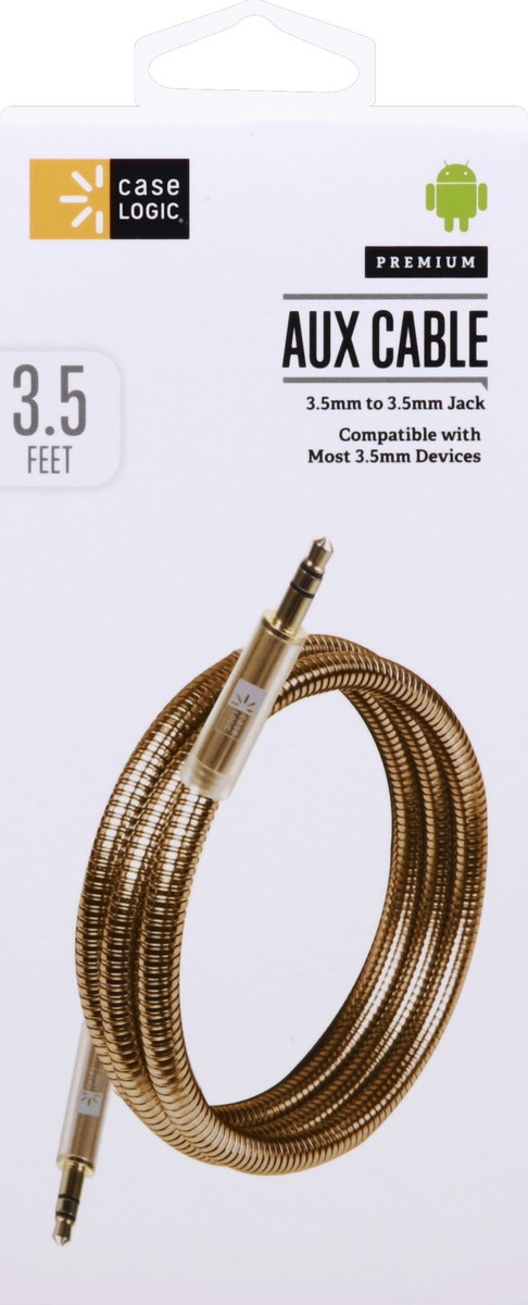 slide 3 of 4, Case Logic Aux Cable 1 ea, 1 ea