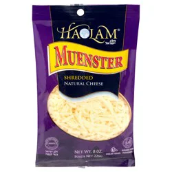 Haolam Muenster Shredded Cheese 8 oz