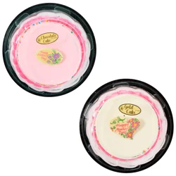 FRESH FROM MEIJER 4" Mother's Day Cakes Gold Or Chocolate