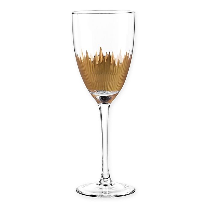 slide 1 of 1, Qualia Lava Goblets - Gold, 4 ct