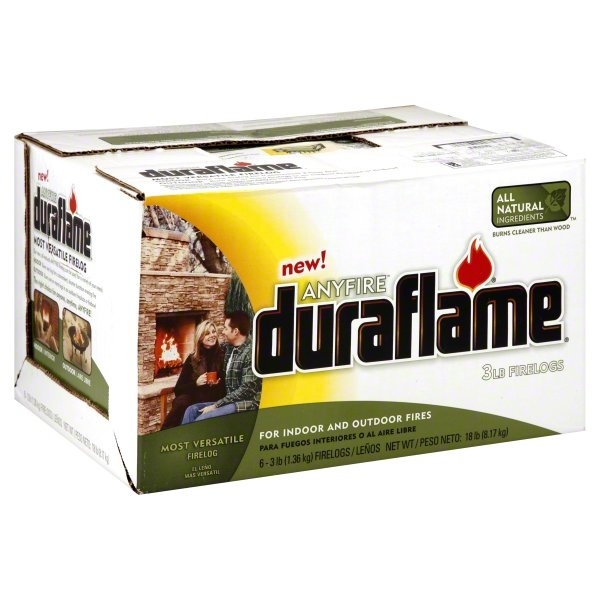 slide 1 of 1, Duraflame Anyfire Firelogs, 6 ct; 3 lb