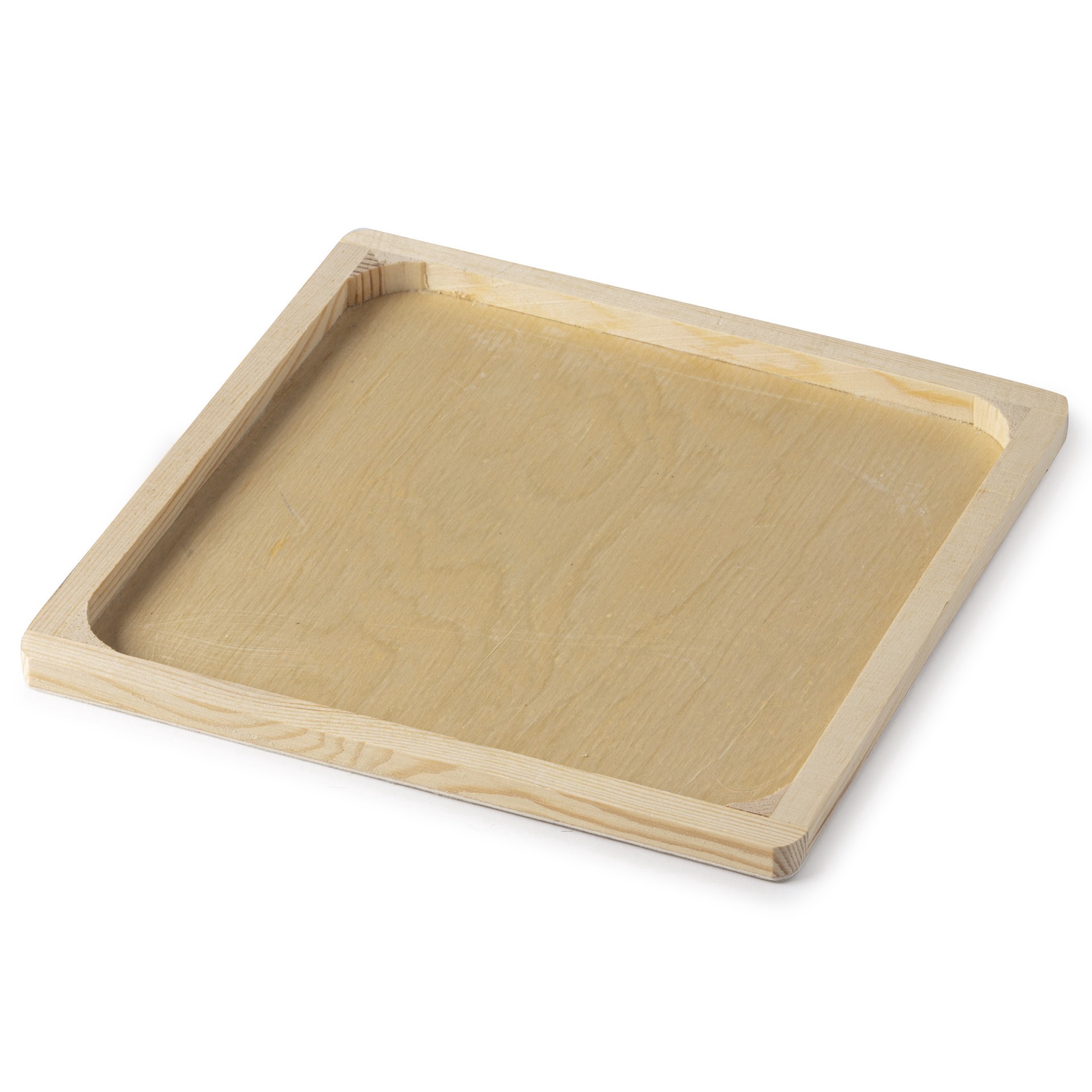 slide 2 of 3, 8.75" Square Mosaic Wood Plaque By Make Market, 8.8 in x 8.8 in x 0.4 in