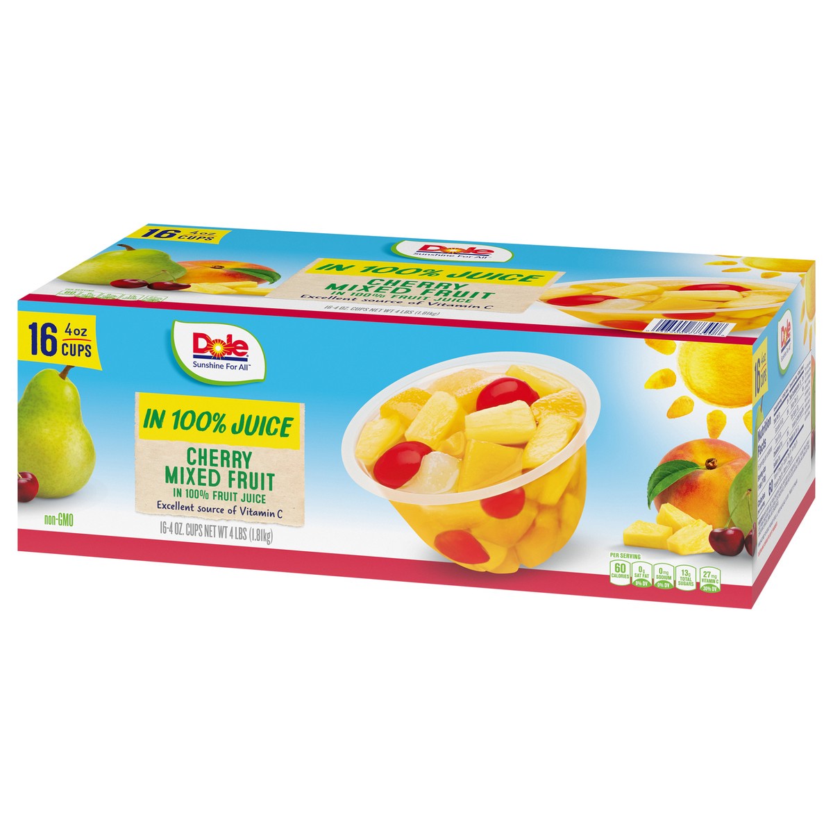 slide 3 of 11, Dole Cherry Mixed Fruit, 16 ct