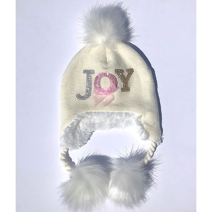 slide 1 of 1, Toby Fairy Toddler Faux Fur Trapper Hat - Grey, 1 ct