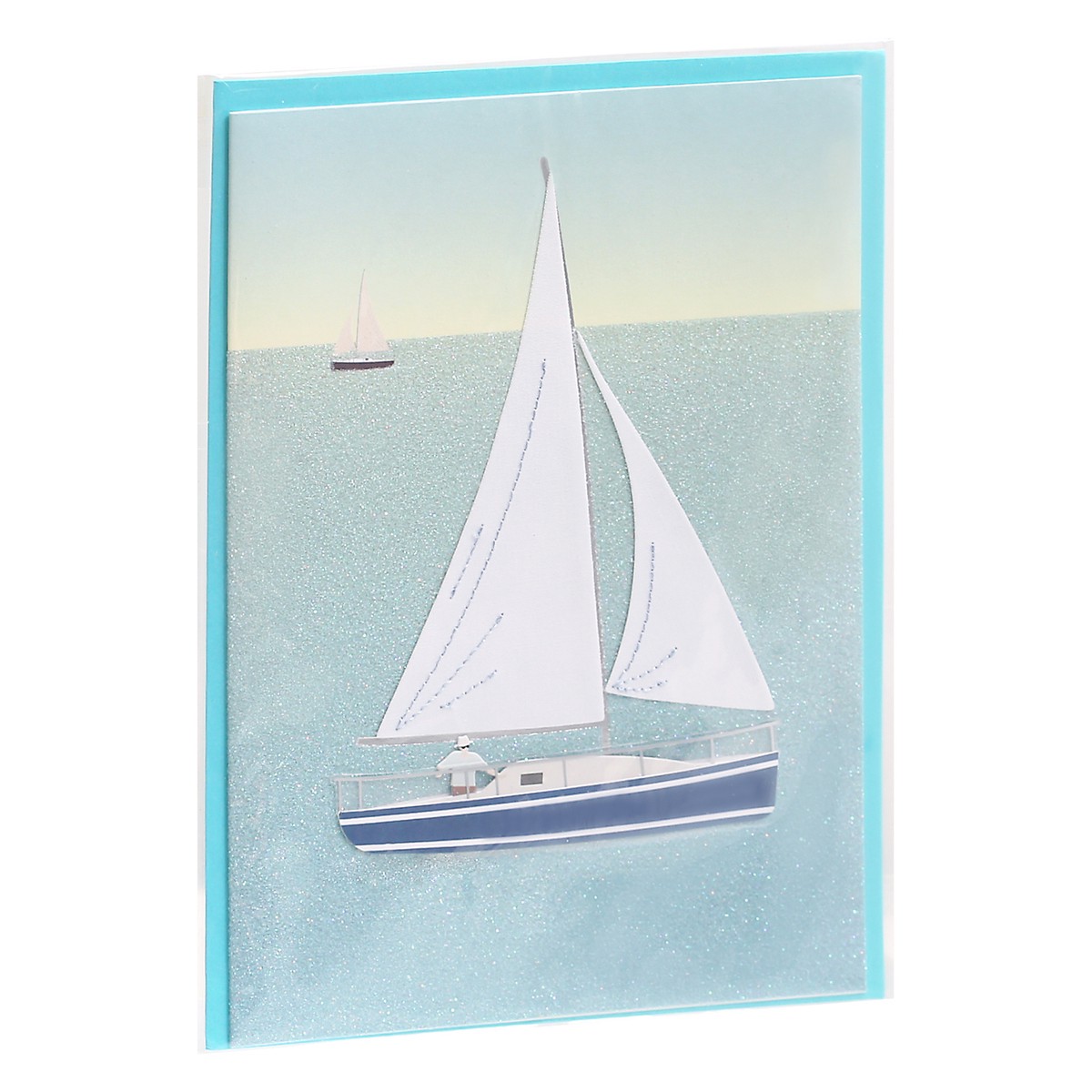 slide 3 of 10, Papyrus Birthday Card (Sailboat), 1 ct