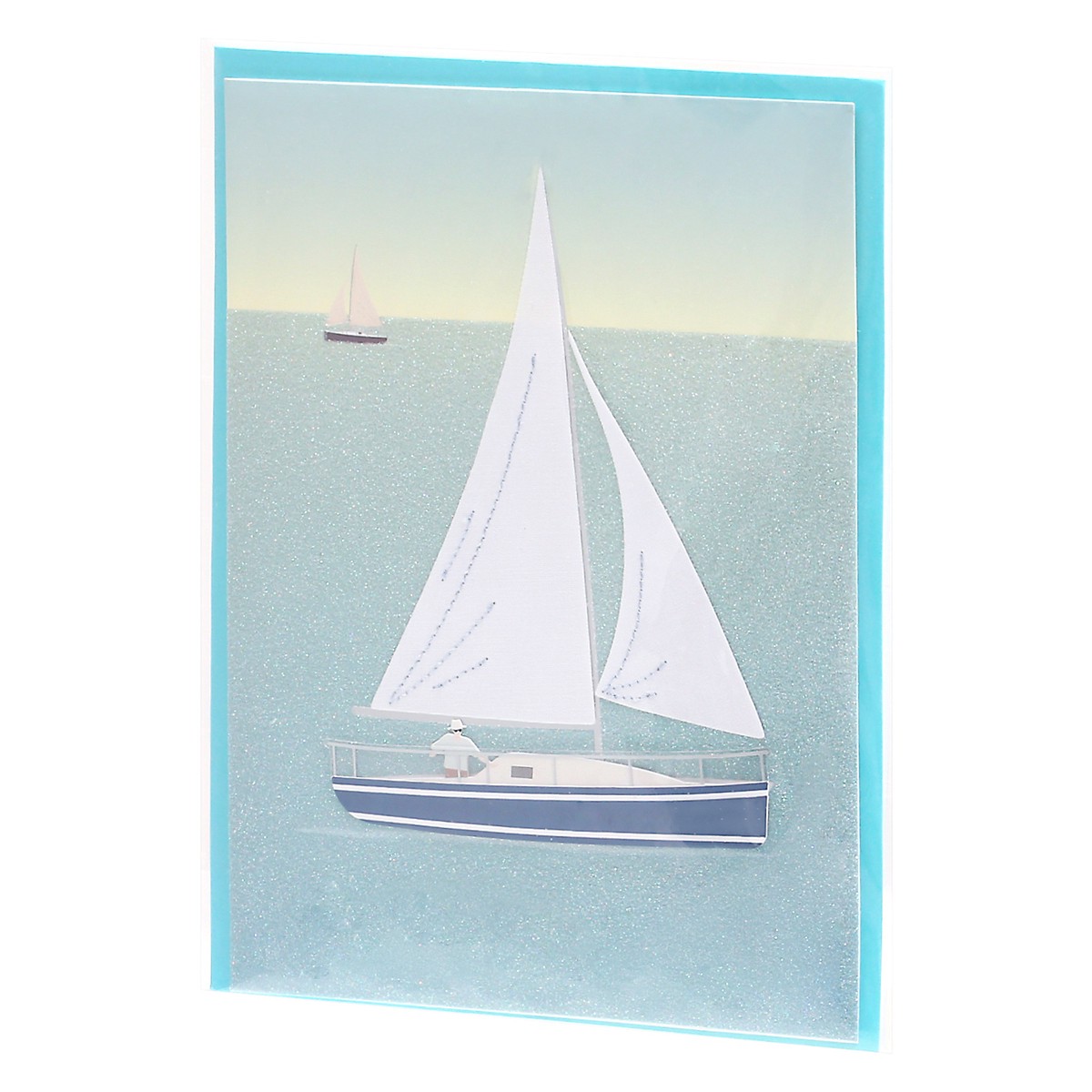 slide 9 of 10, Papyrus Birthday Card (Sailboat), 1 ct