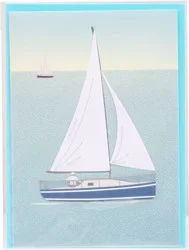 Papyrus Birthday Card (Sailboat)