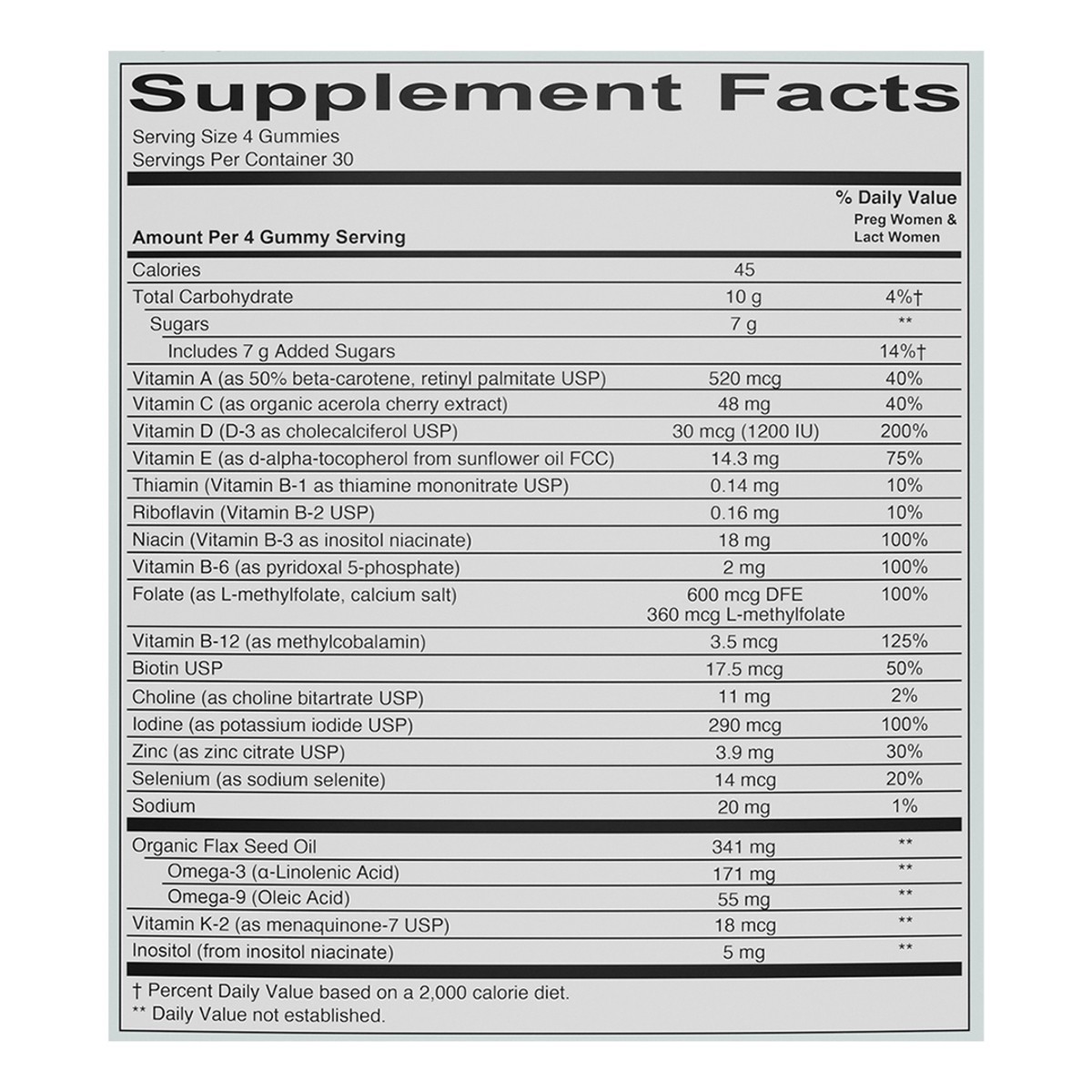 slide 8 of 8, SmartyPants Organic Prenatal Formula, 120 ct., 120 ct