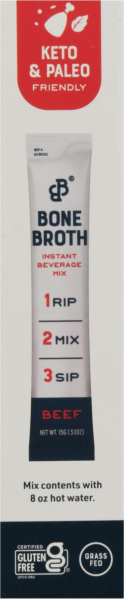 slide 12 of 14, Bare Bones Instant Beef Flavored Bone Broth 4 - 0.53 oz Packets, 4 ct
