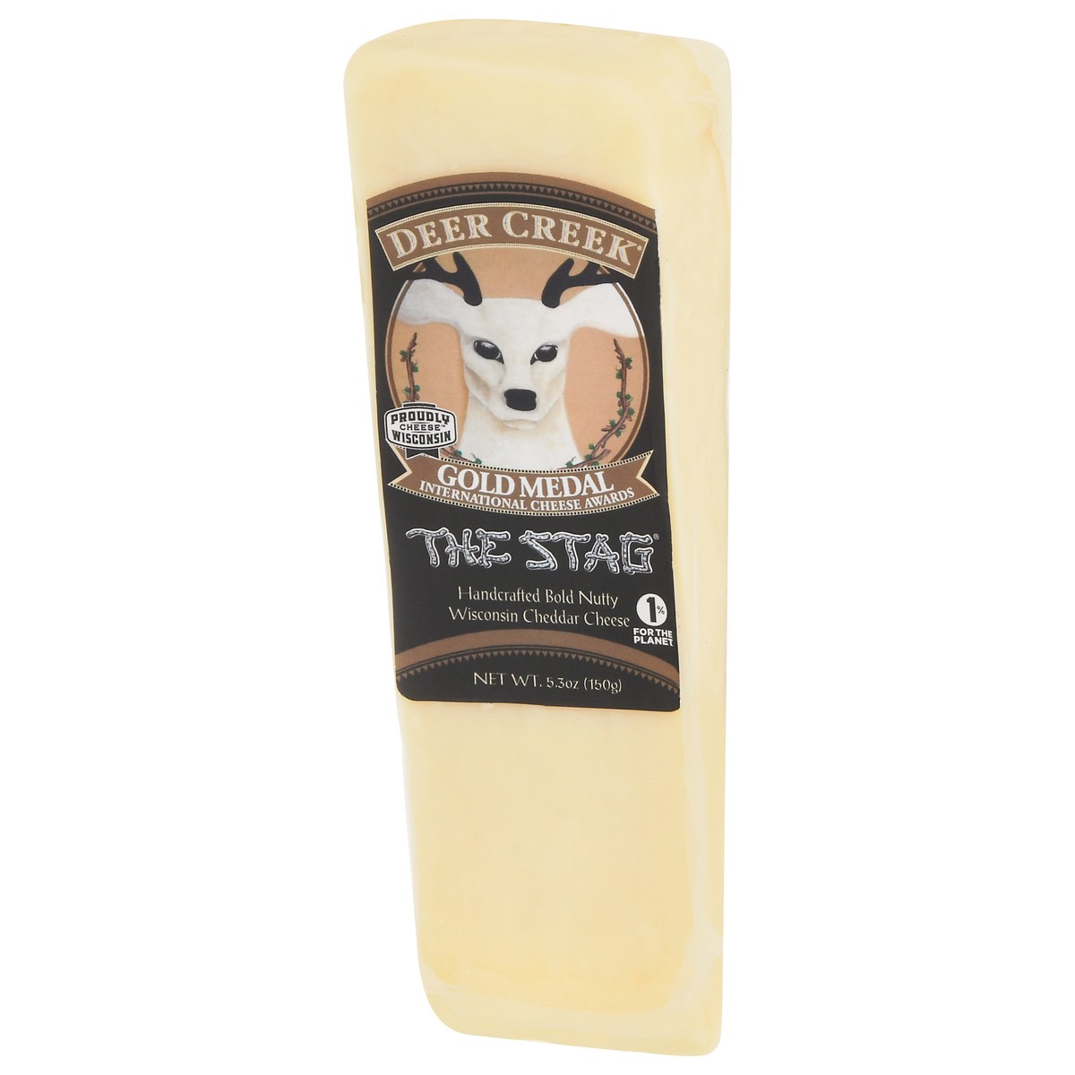slide 7 of 12, Deer Creek The Stag Wisconsin Cheddar Cheese 5.3 oz, 5.3 oz