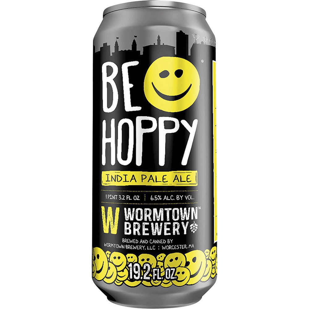 slide 1 of 1, Wormtown Be Hoppy Ipa, 19 oz