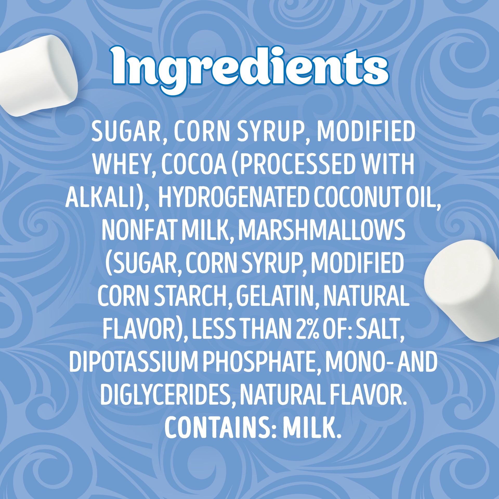 slide 5 of 5, Swiss Miss Hot Cocoa Drink Mix, Milk Chocolate with Marshmallows, Easy-Grip Canister - 37.18 oz, 37.18 oz