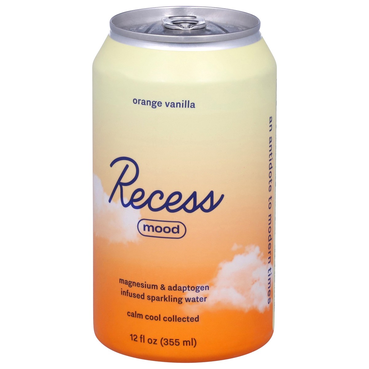 slide 4 of 4, Recess Orange Vanilla Mood Drink, 12 oz