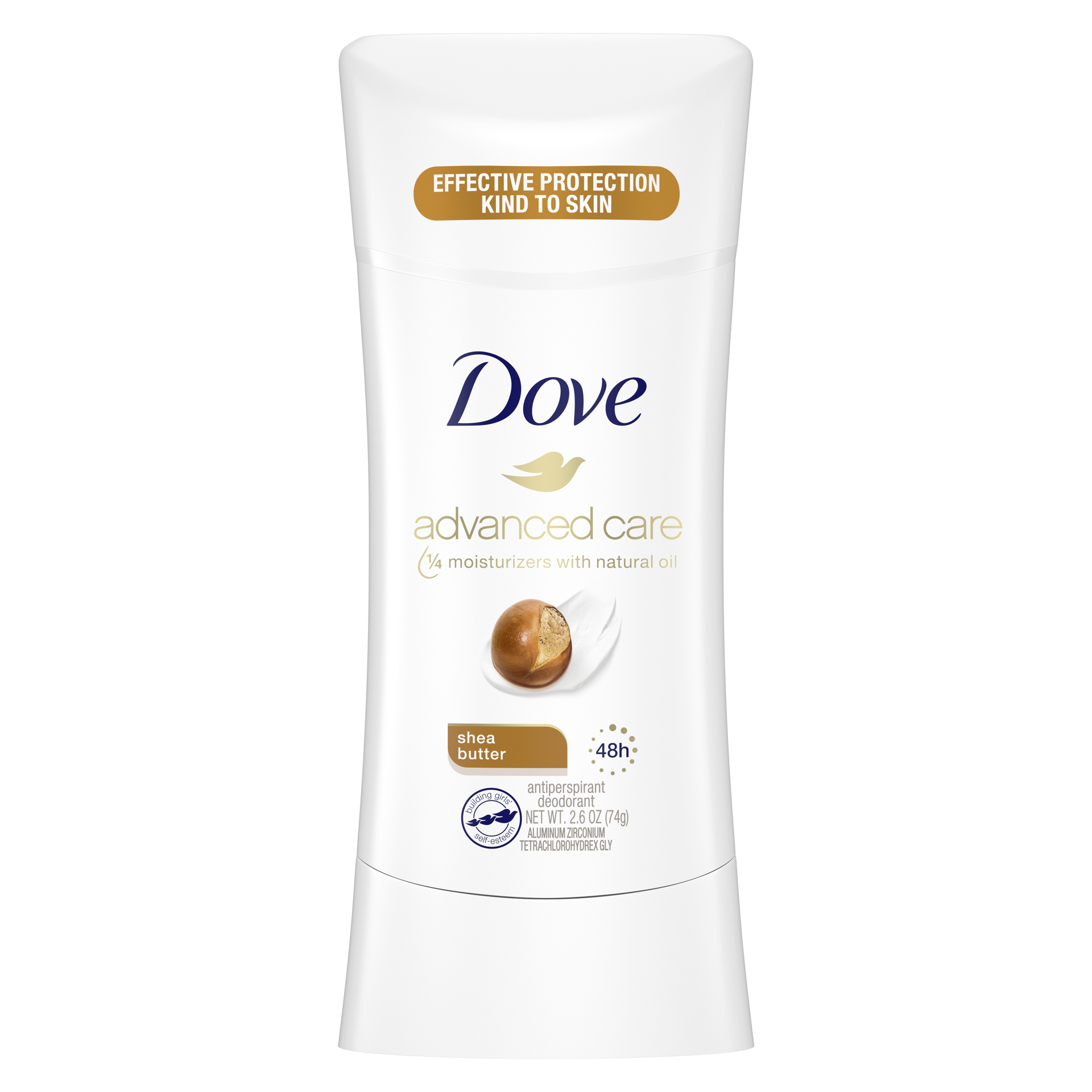 slide 3 of 4, Dove Advanced Care Antiperspirant Shea Butter, 2.6 oz